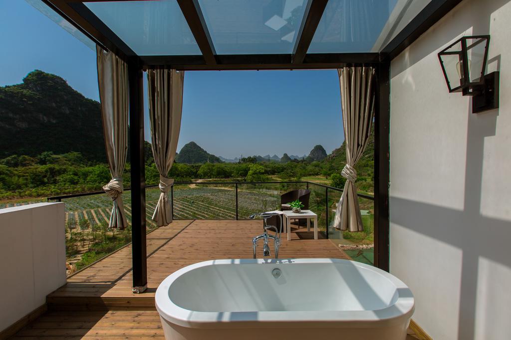 Moon Flower Hotel Guilin Rum bild